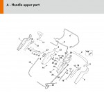 Stihl MB 545.0 VE Vario Drive Electric Start Lawn Mower Spare Parts